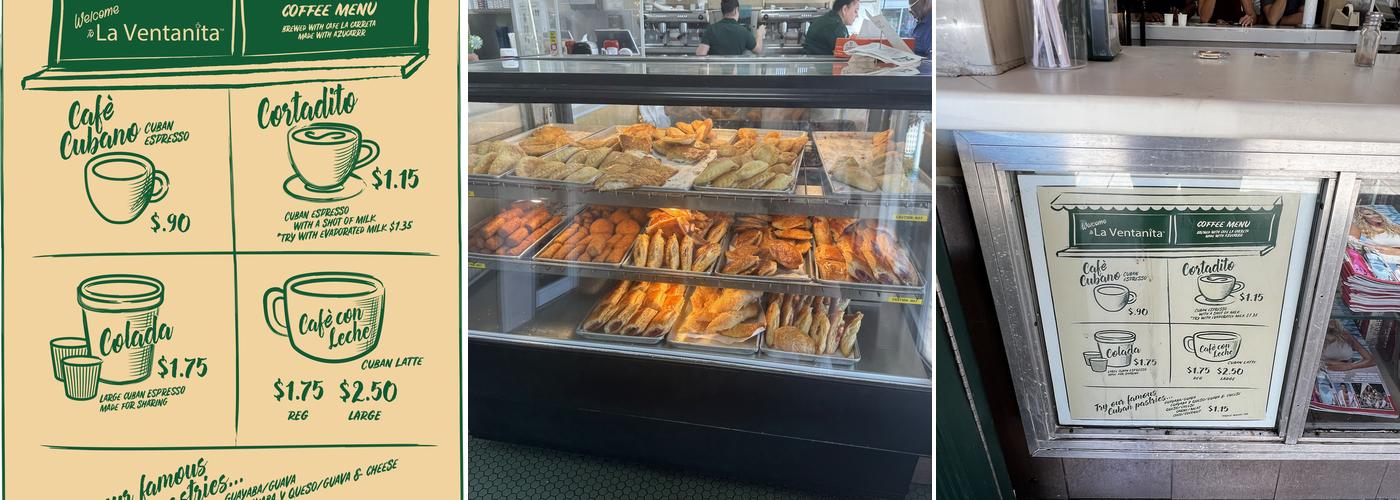 La Ventanita Menu
