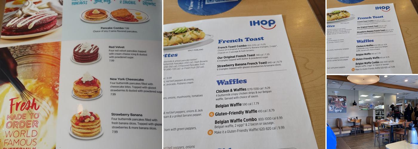 IHOP Menu