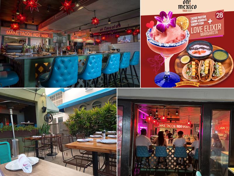 Oh Mexico Taco Shop Ocean Drive 804 Ocean Dr, Miami Beach