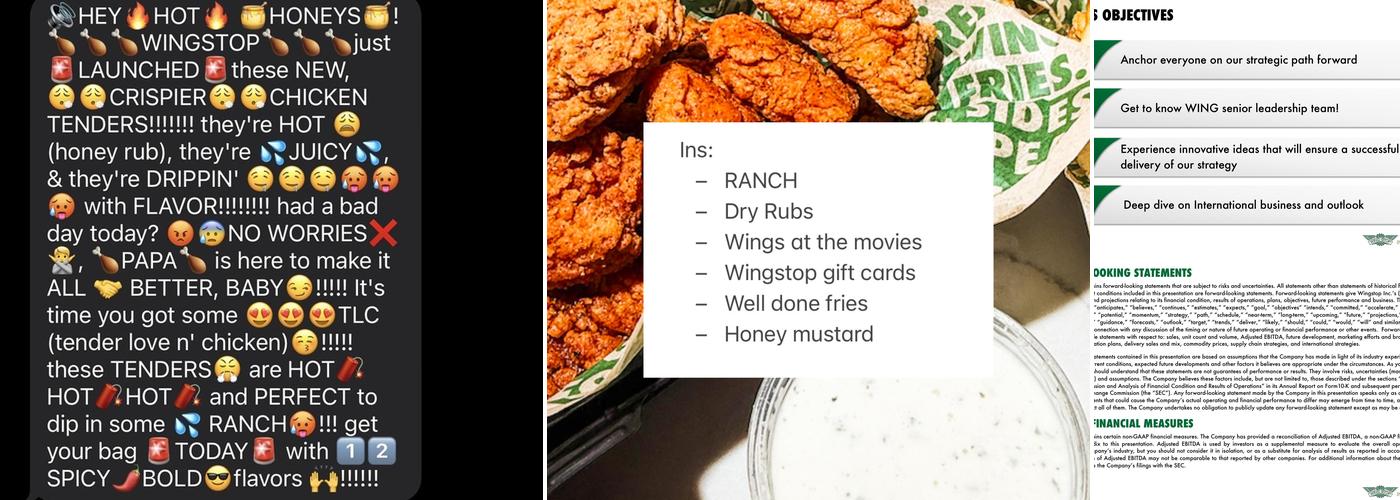 Wingstop Menu
