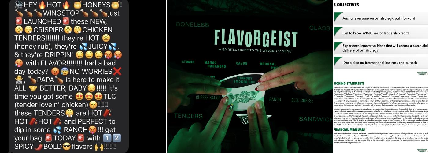 Wingstop Menu