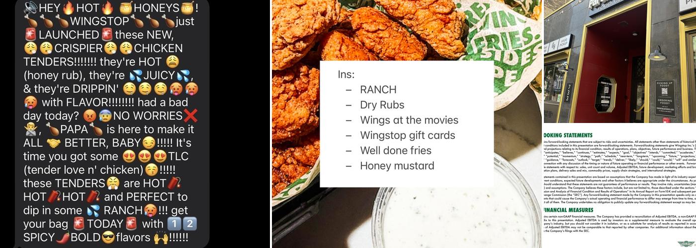 Wingstop Menu
