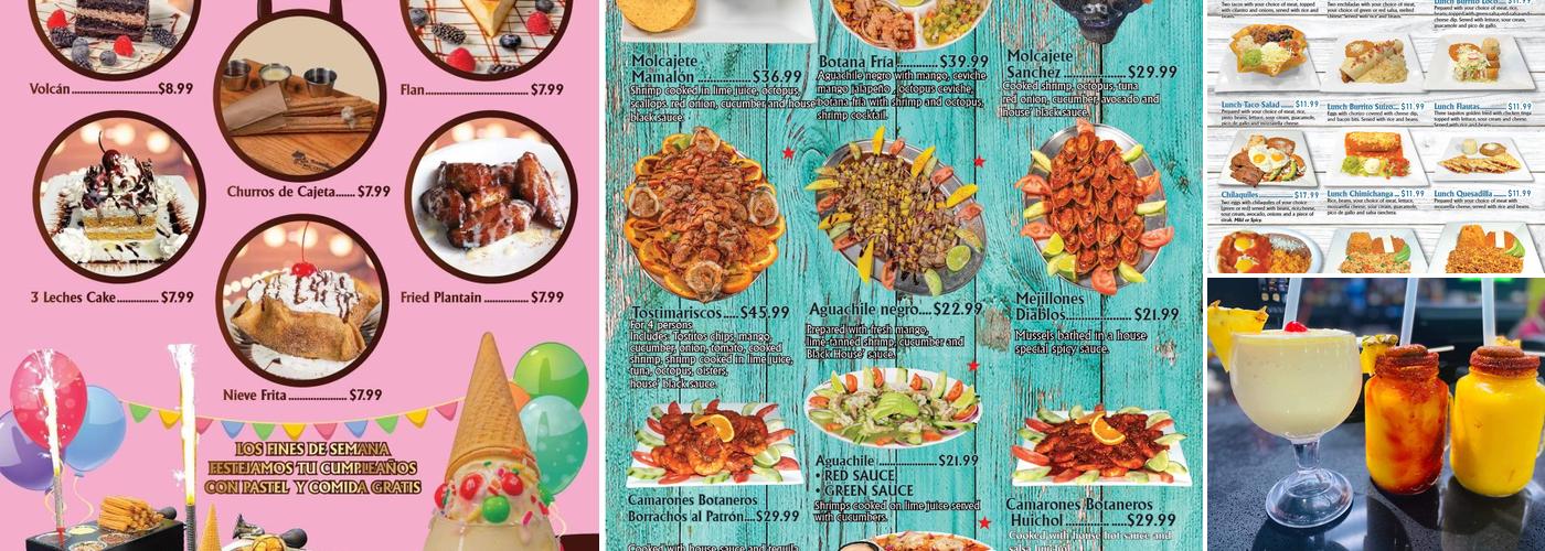 Los Sanchez Menu