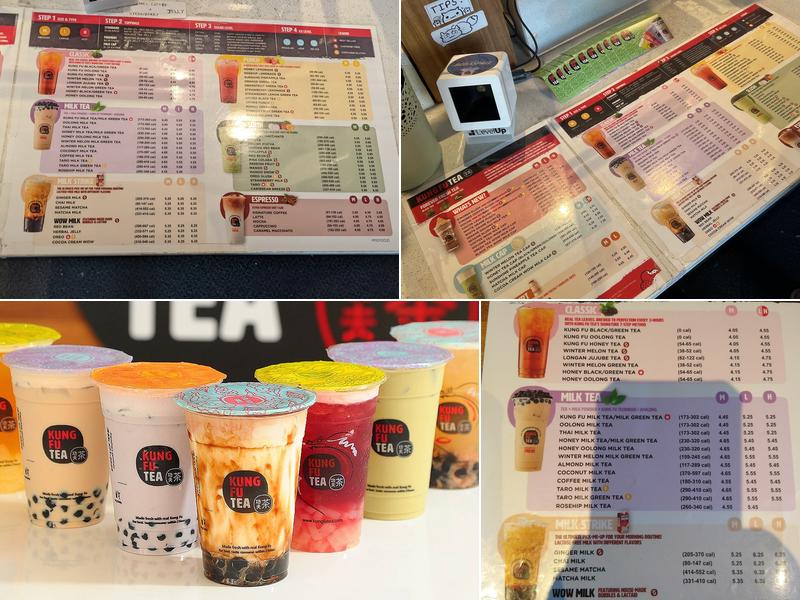 Kung Fu Tea Menu
