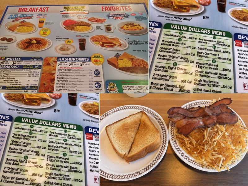 Waffle House Menu