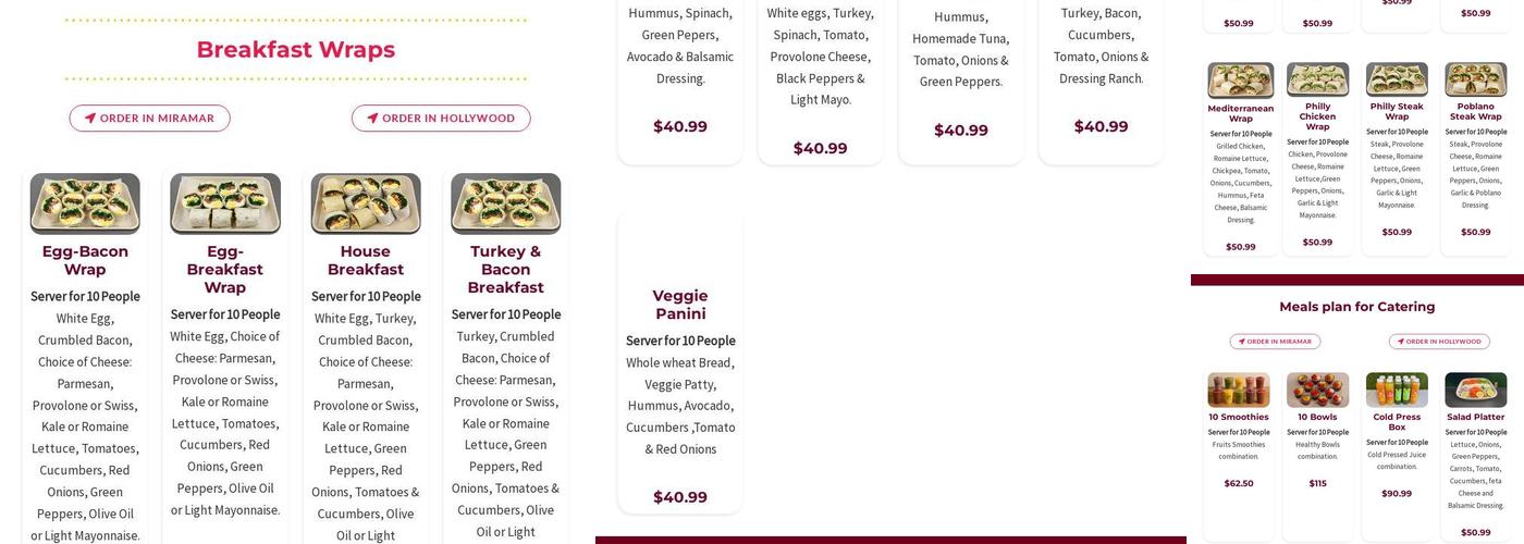 Smoothie Plus Menu