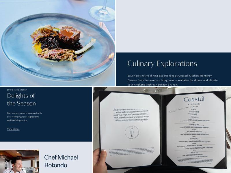Coastal Kitchen Menu