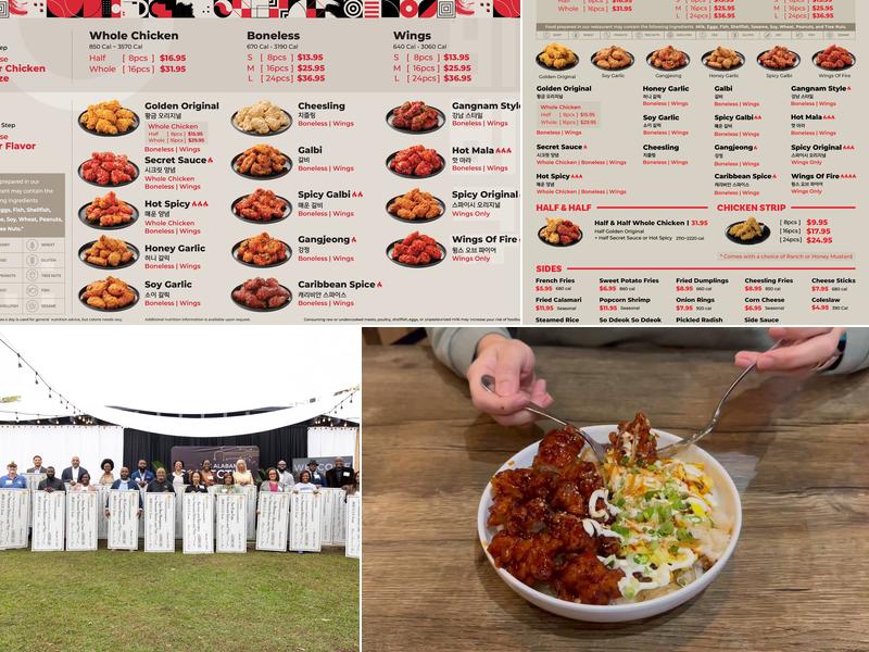 bb.q Chicken Montgomery Menu