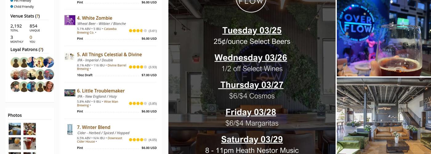 Overflow Menu