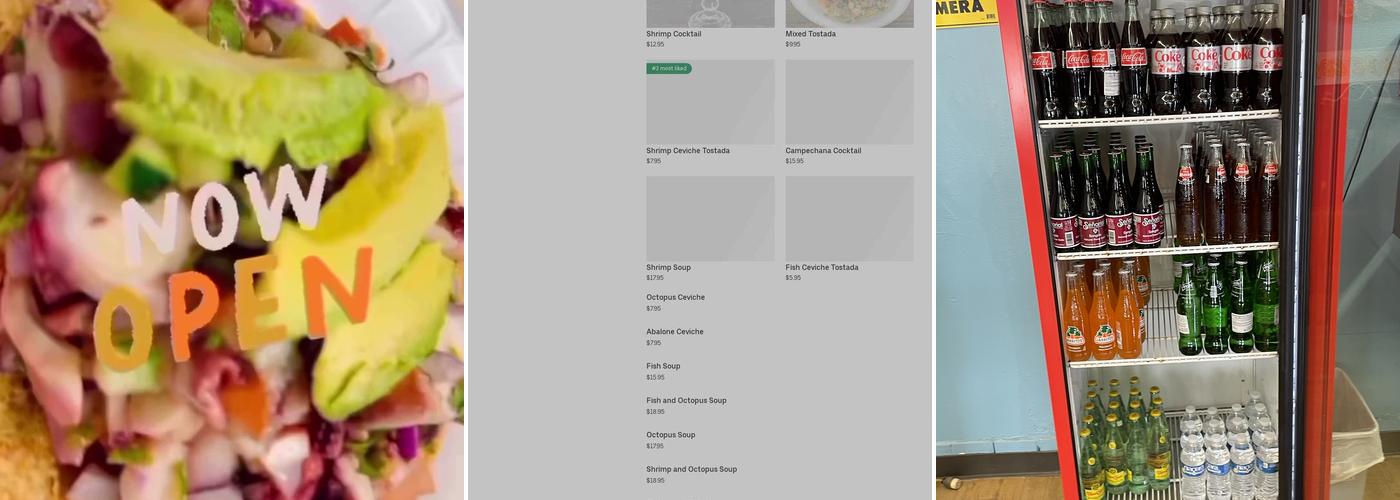 El crazy shrimp Menu