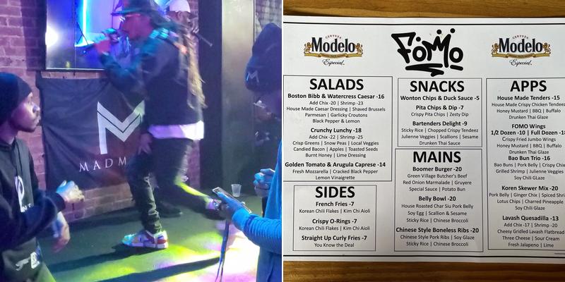 FOMO Menu