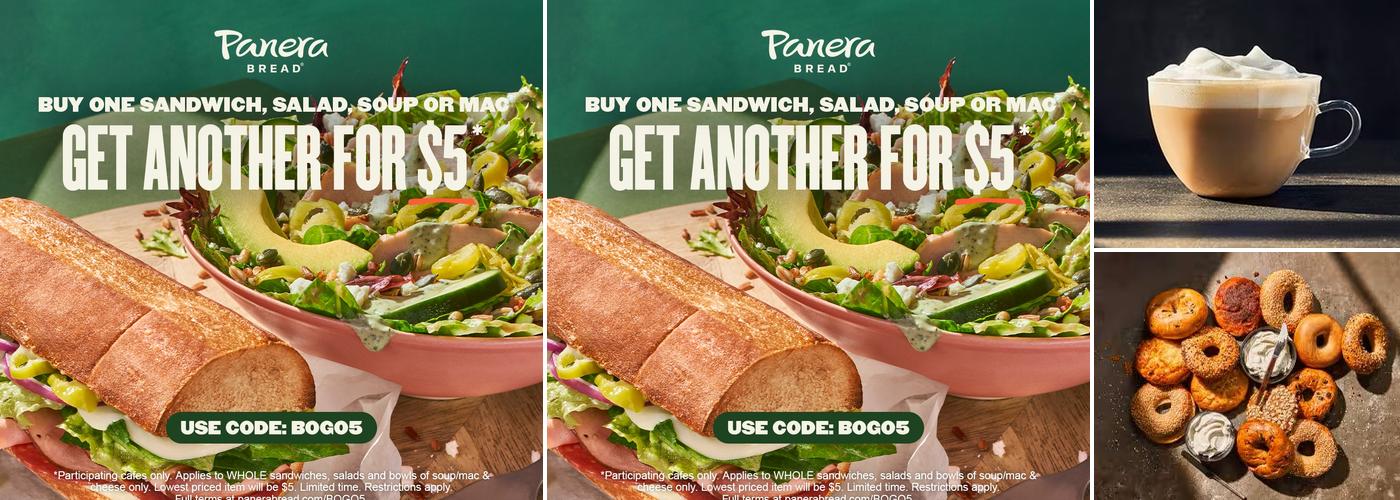 Panera Bread Menu