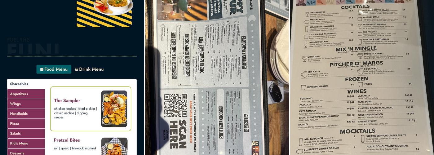 MIX Menu