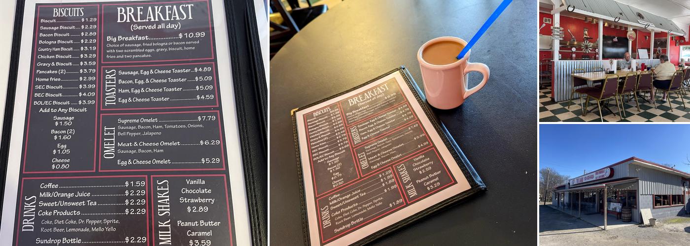 The Barn Menu