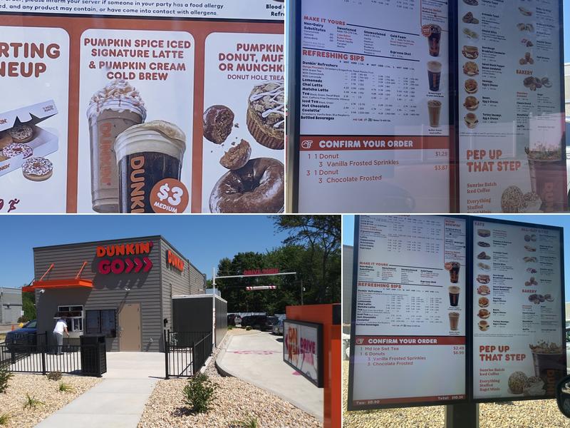 Dunkin' Menu