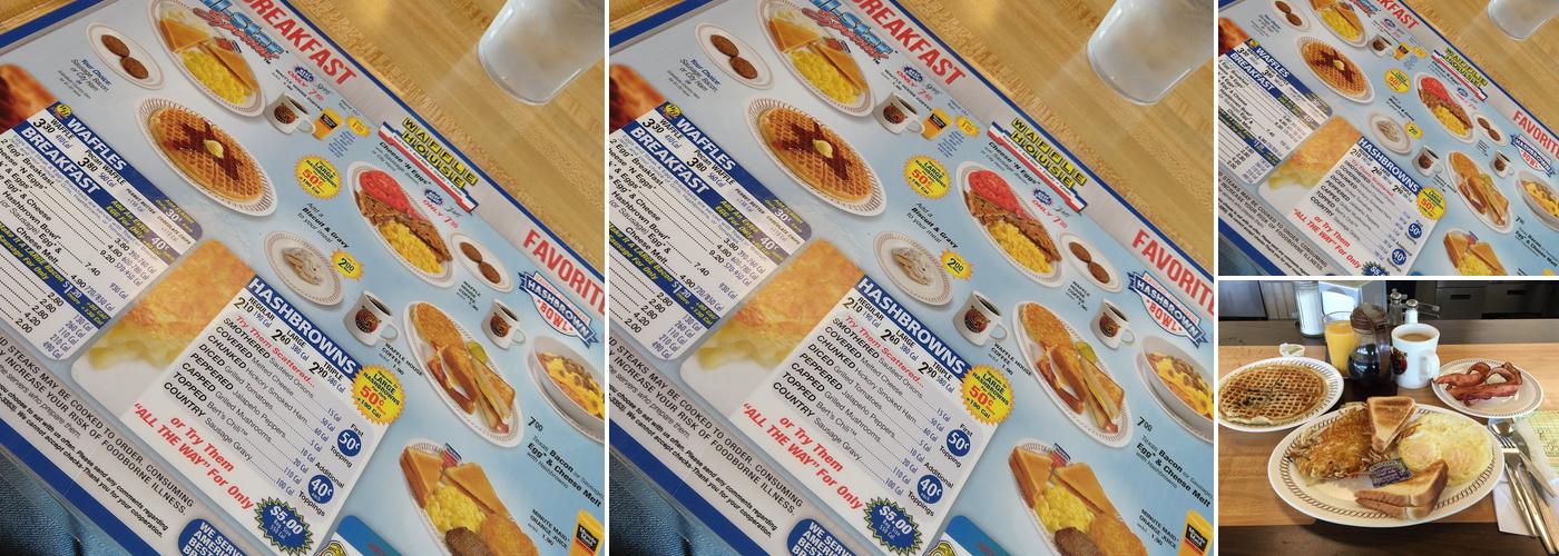 Waffle House Menu