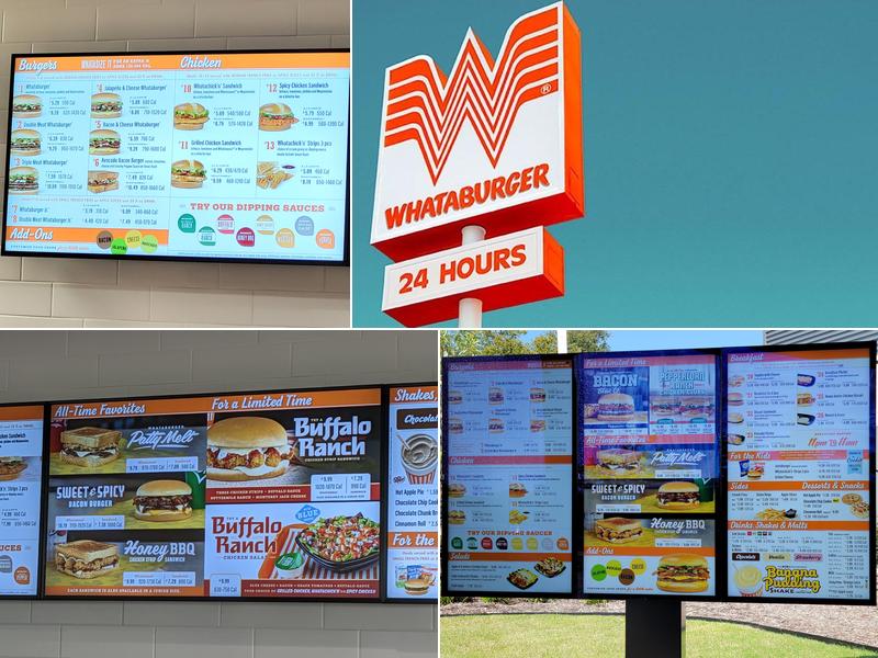 Whataburger Menu