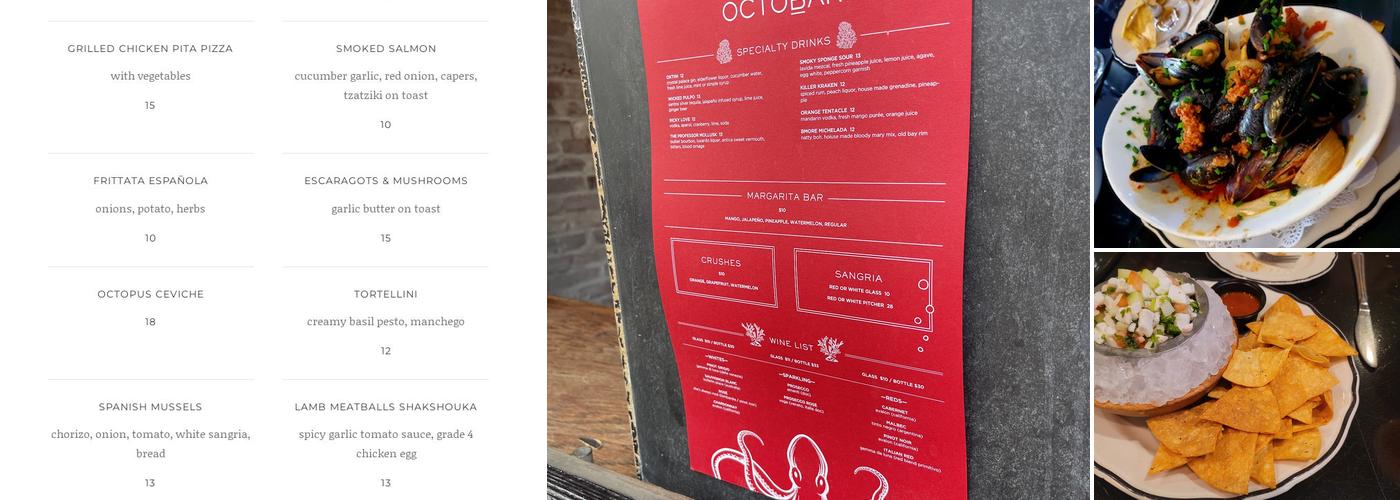 OctoBar Menu