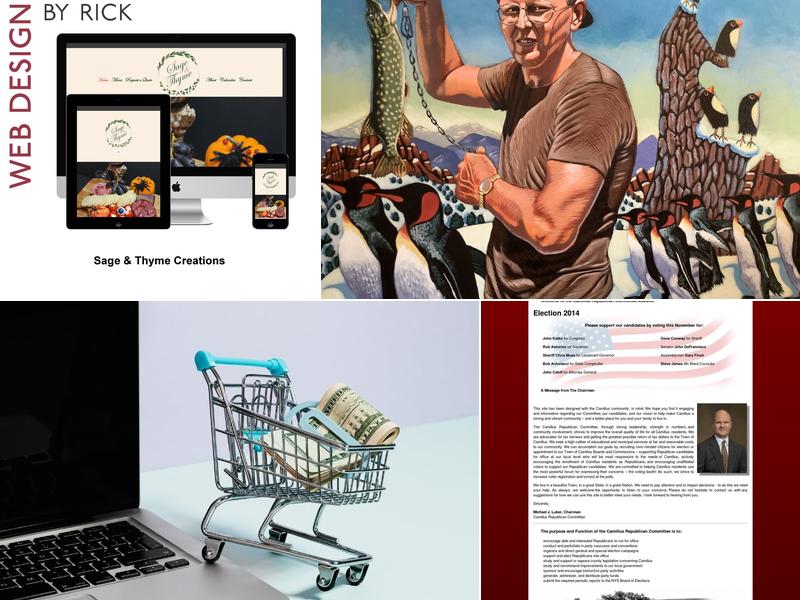 Affordable Web Design by Rick - Syracuse NY