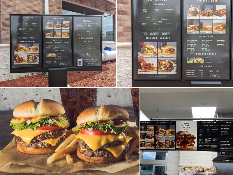 Wayback Burgers Menu