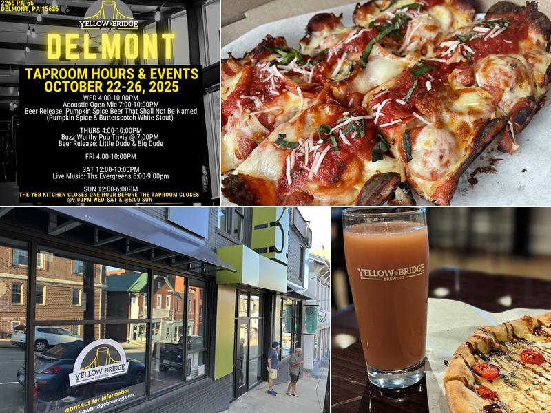 Yellow Bridge Brewing Tap & Table