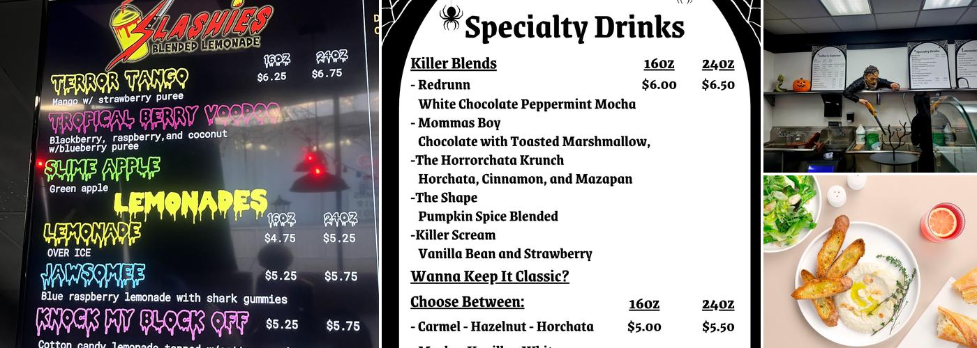 Coffinated Coffee Menu