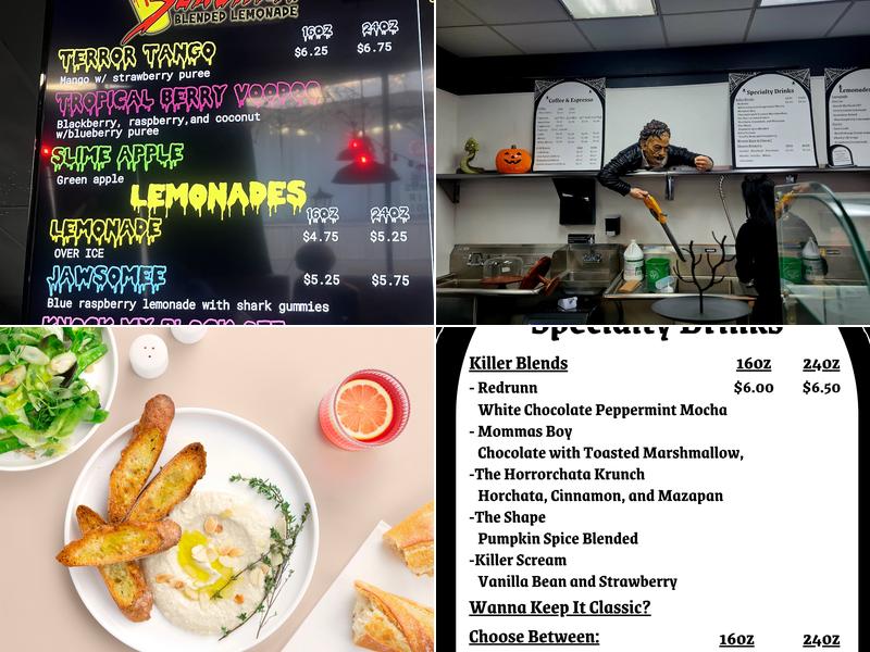 Coffinated Coffee Menu