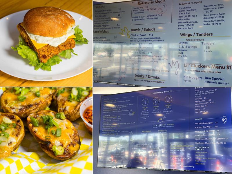 Chicken Scratch Menu