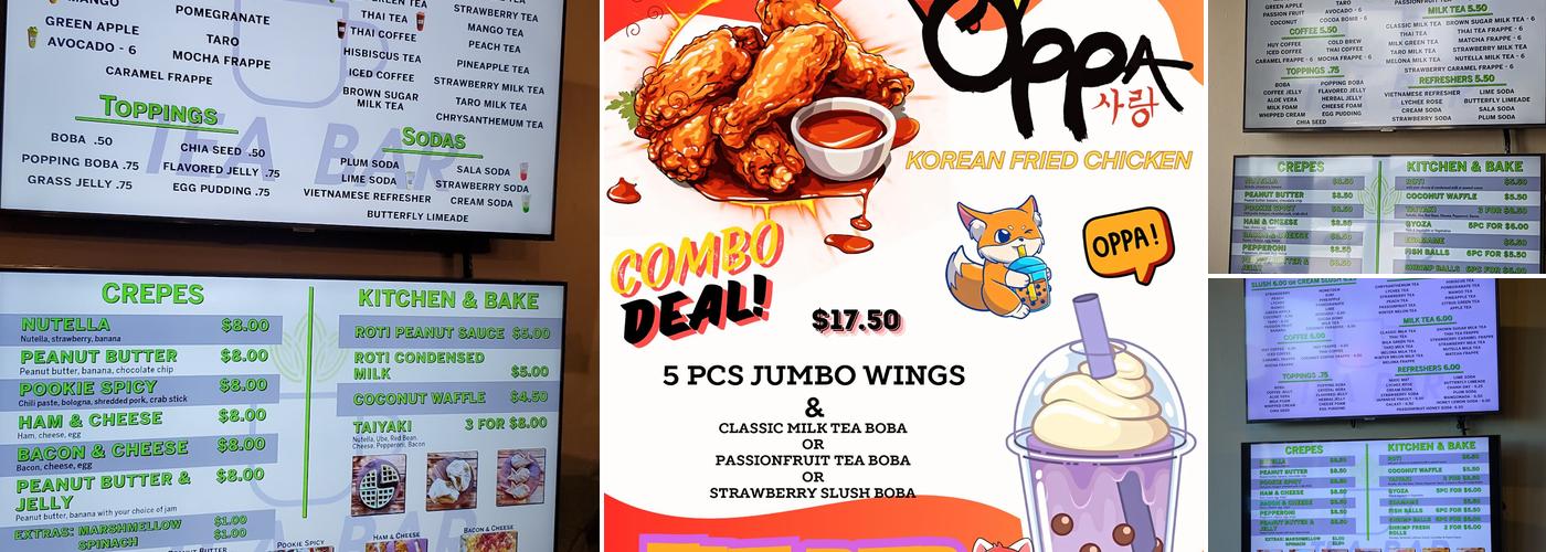 Tea Bar-Belle Chasse Menu