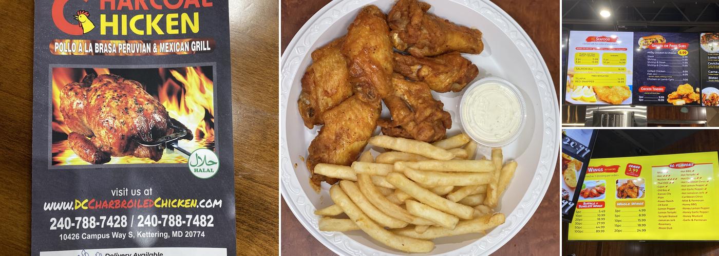 DC CHARCOAL CHICKEN Menu