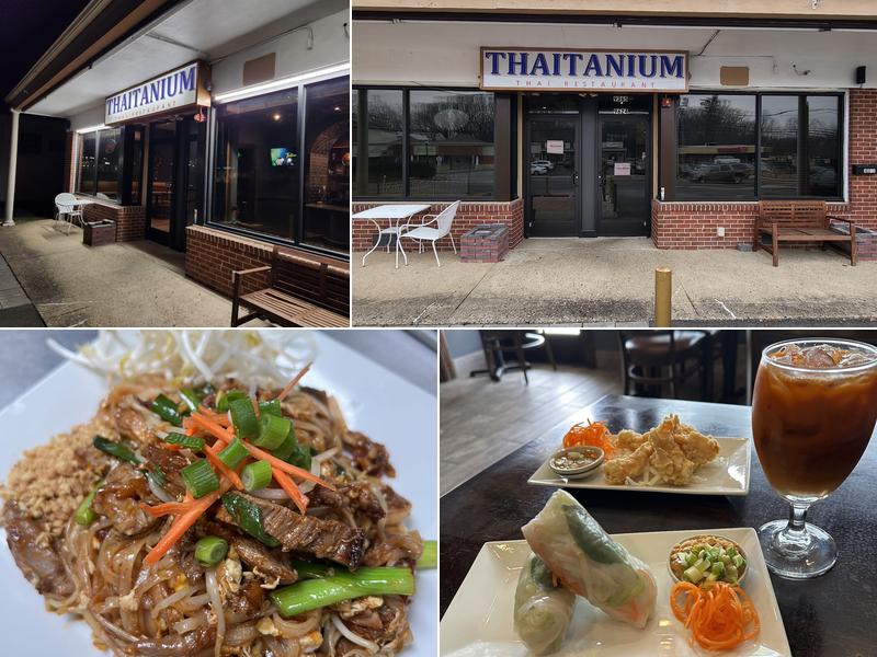 Thaitanium thai restaurant 301 Springfield Ave, Berkeley Heights