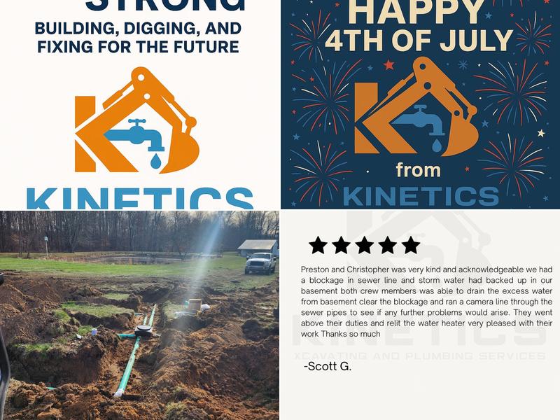 Kinetics Xcavating and Plumbing Services