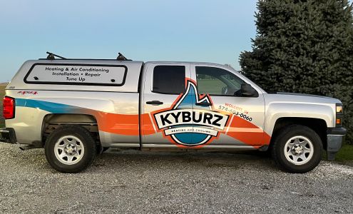 Kyburz Heating and Cooling LLC 1156 North 800 West, Wolcott Indiana 47995