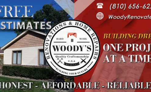 Woody's Renovation & Home Repair 7224 Willis Rd, Brown City Michigan 48416