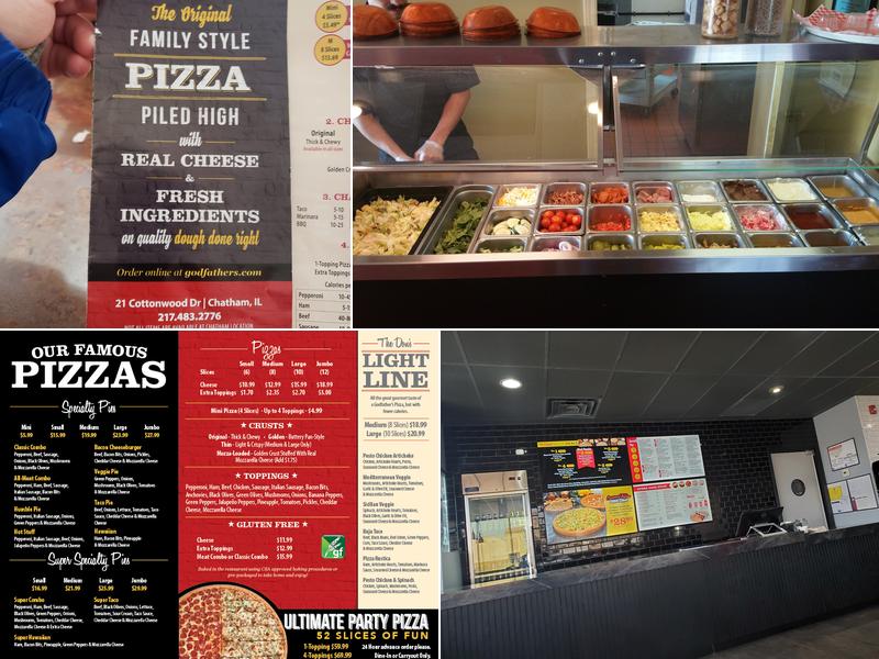 Godfather's Pizza Menu