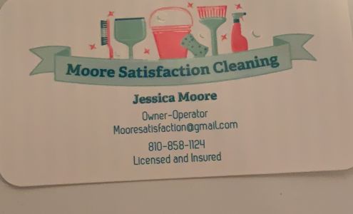 Moore Satisfaction Cleaning 127 N Main St, Capac Michigan 48014