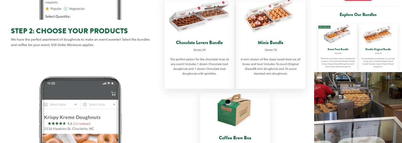 Krispy Kreme Menu