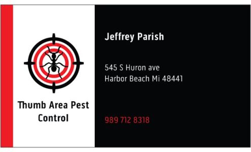 Thumb Area Pest Control 545 S Huron Ave, Harbor Beach Michigan 48441