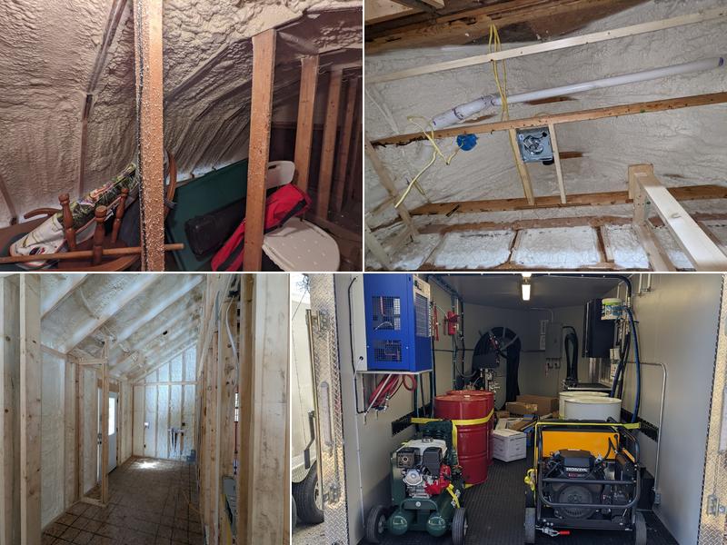 Apex spray foam insulation