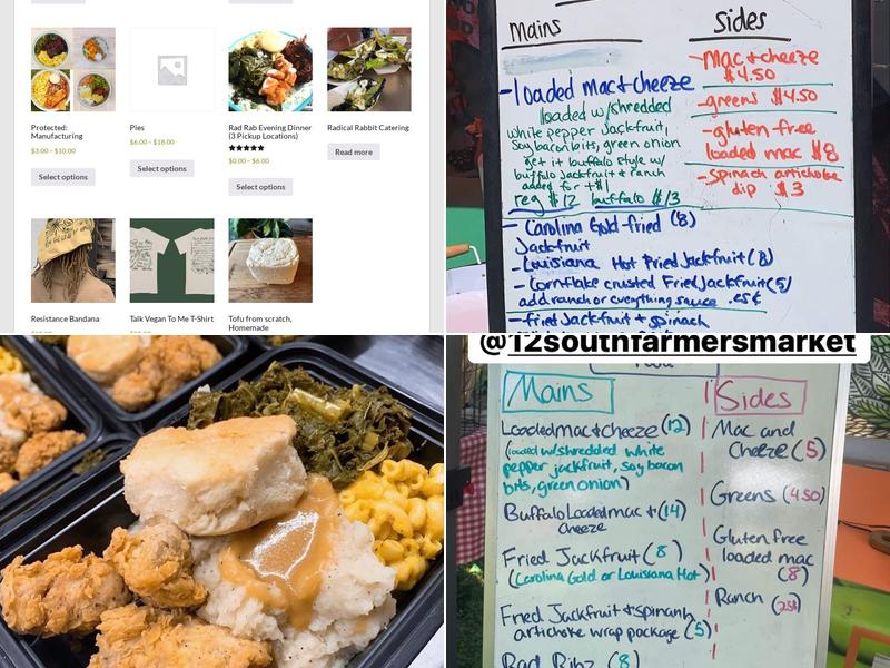 Radical Rabbit Menu