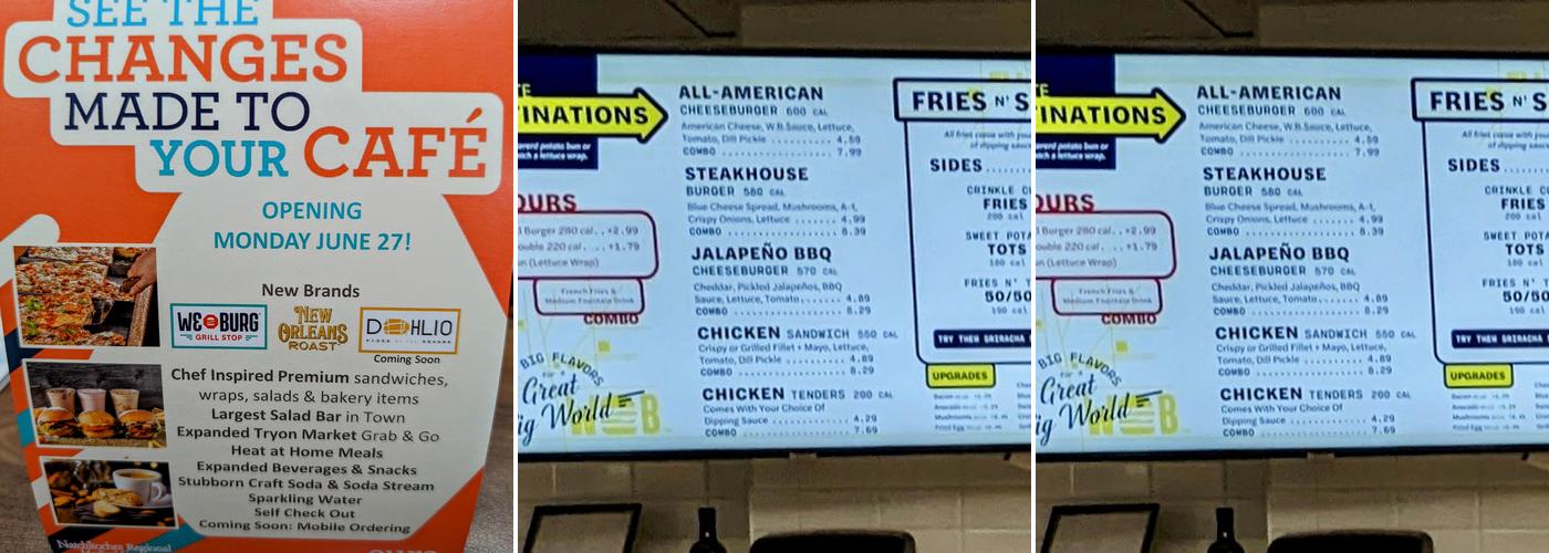 Cane River Cafe Menu