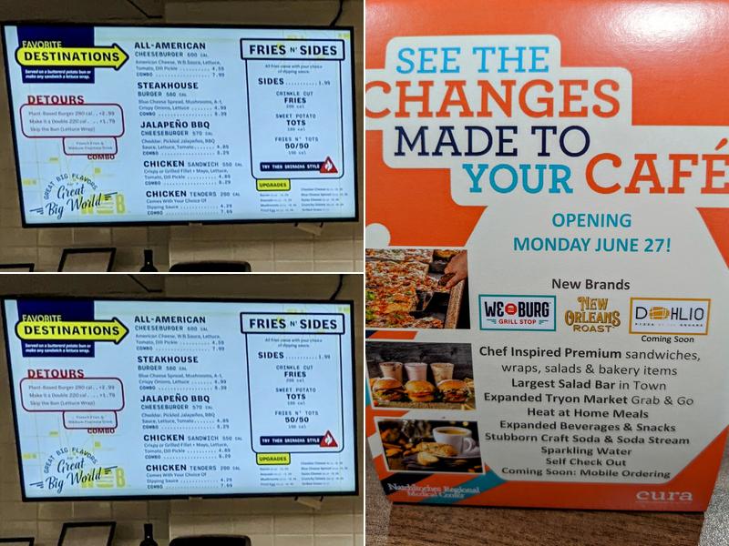 Cane River Cafe Menu