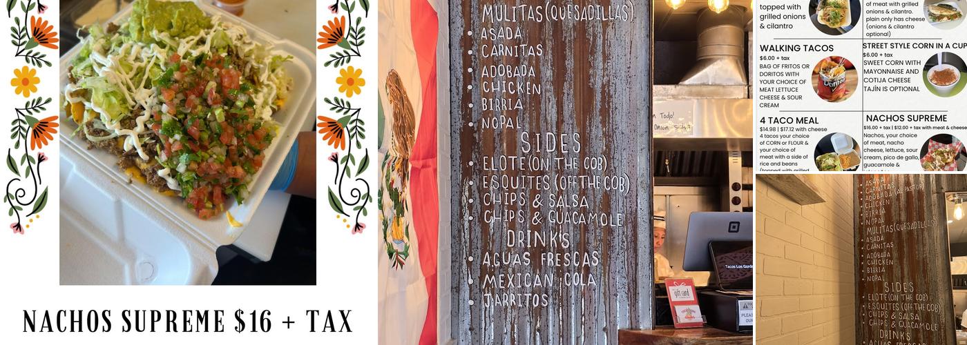 Tacos Los Gordos Menu