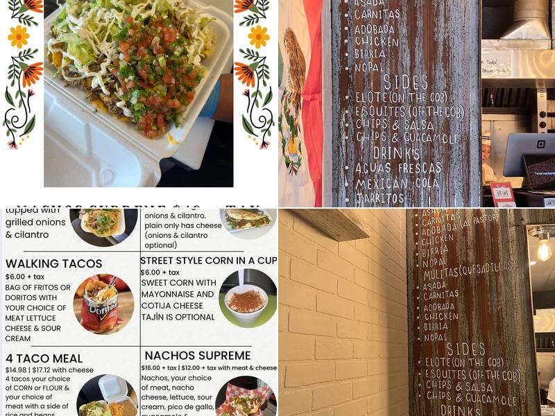 Tacos Los Gordos Menu