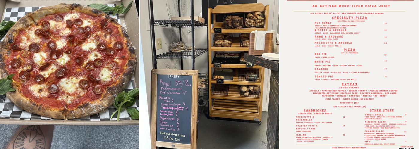 Common Oven Pizza Co. Menu