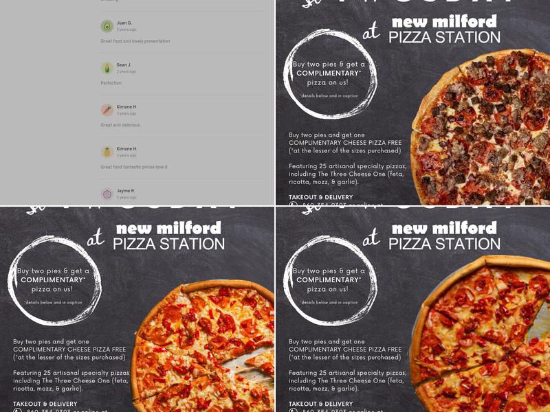 Hearth Baked Pizza Menu