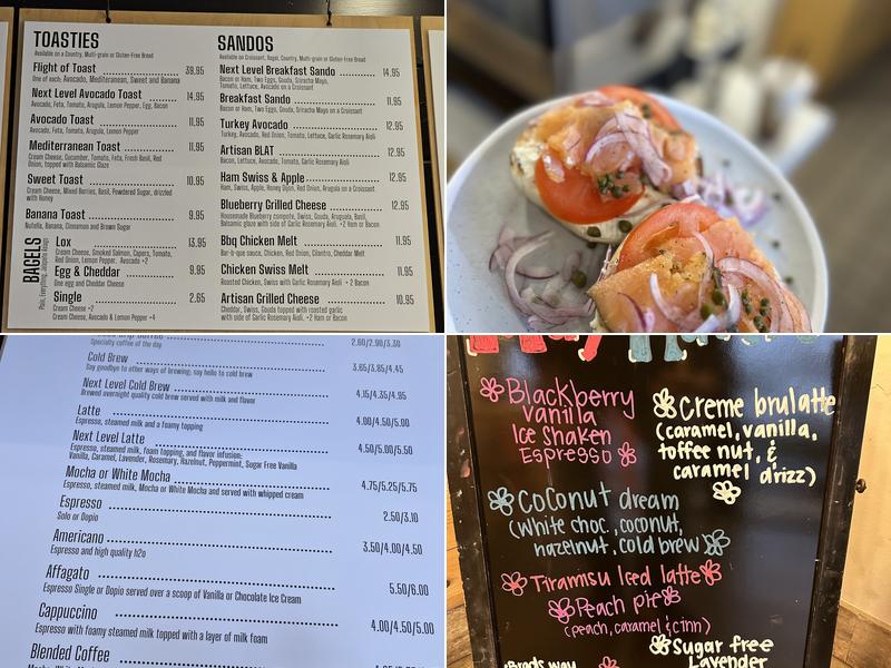 Steadfast Cafe Menu