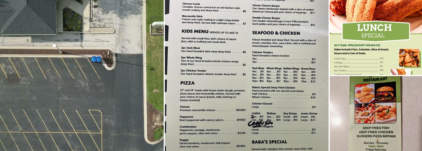 Baba Restaurant Menu