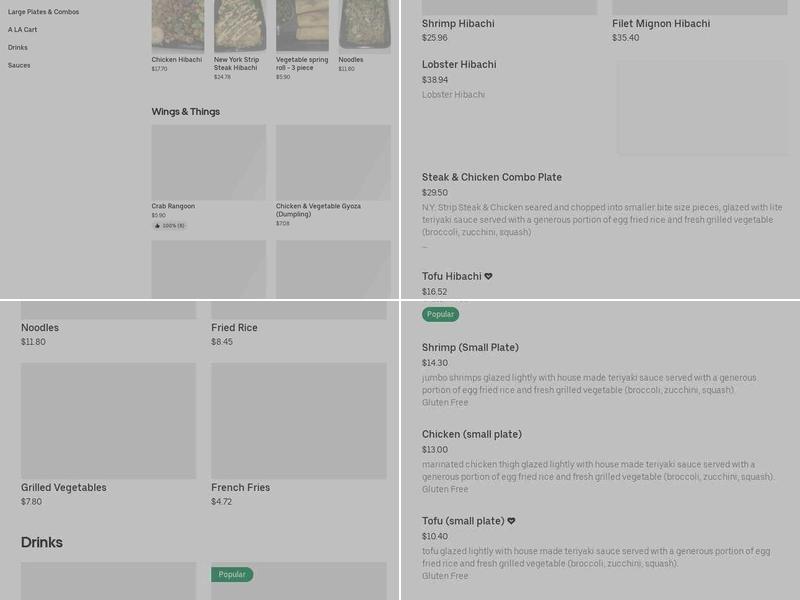 47 Lounge and Grill Menu