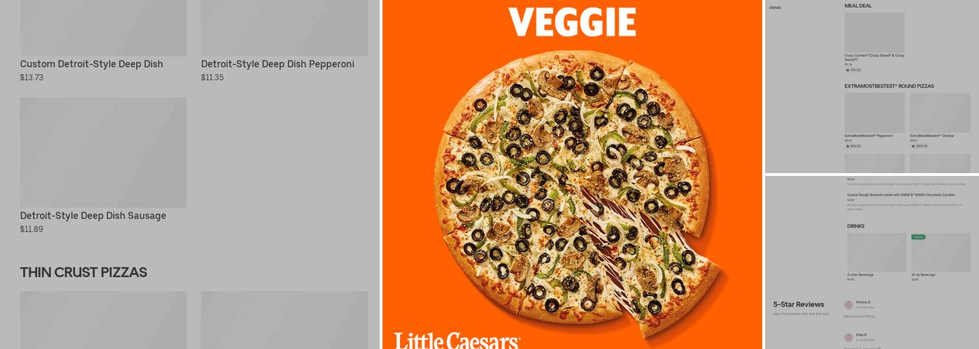 Little Caesars Pizza Menu